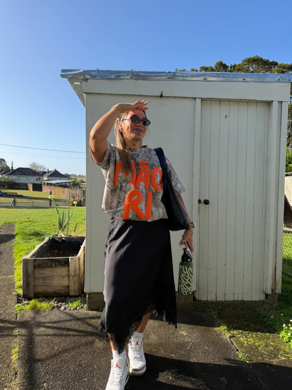 MĀORI PUFF PRINT TIHATE CAMO