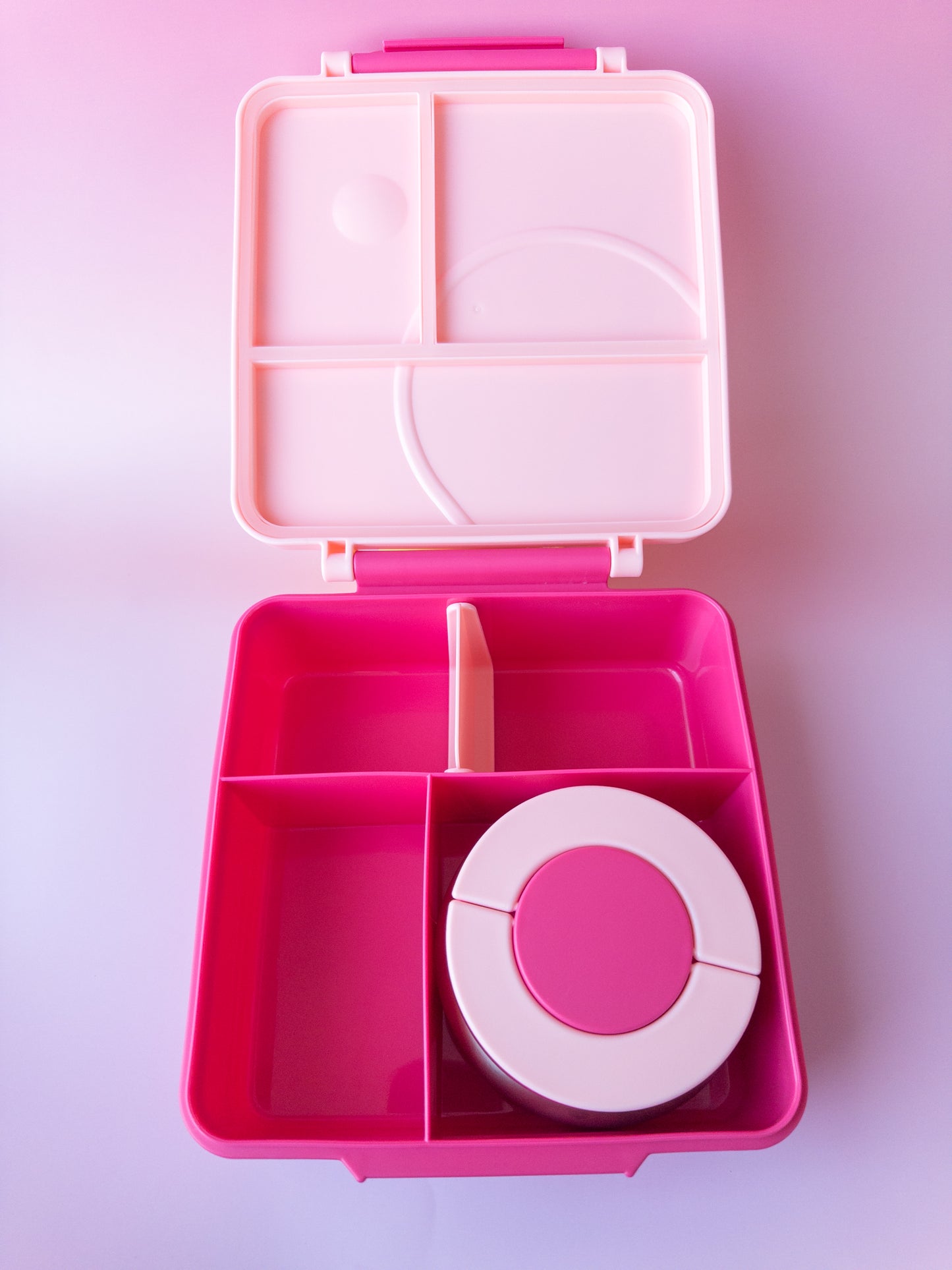 Kids Bento Box with Stainless Steel Thermos Māwhero (Pink)