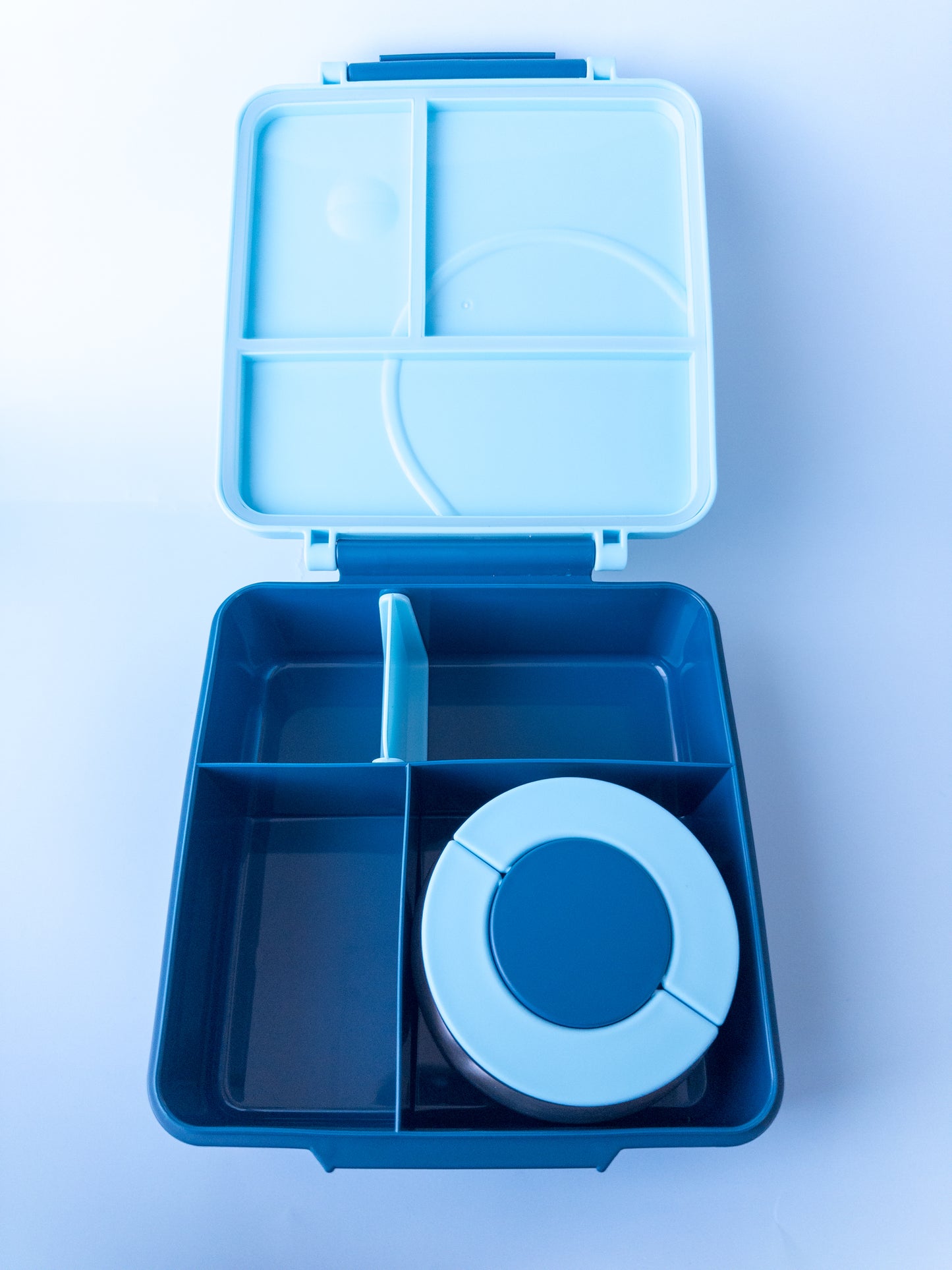 Kids Bento Box with Stainless Steel Thermos Kahurangi (Blue)
