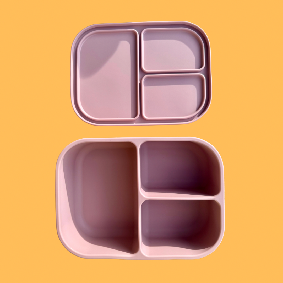 Kurawaka Pink Silicone Lunchbox