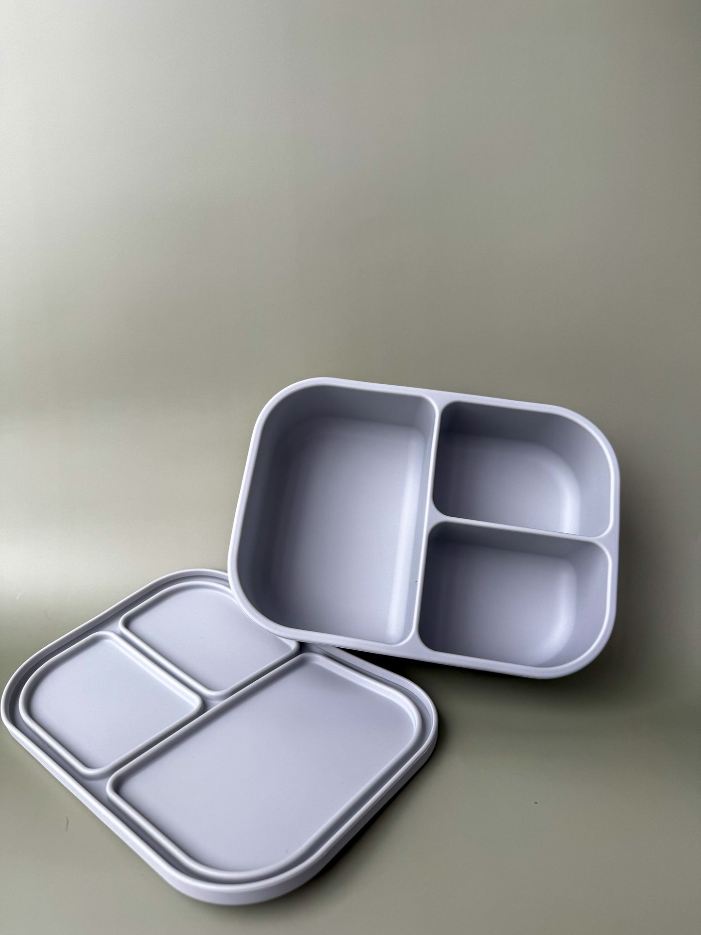 Marama Grey/Blue Silicone Lunchbox
