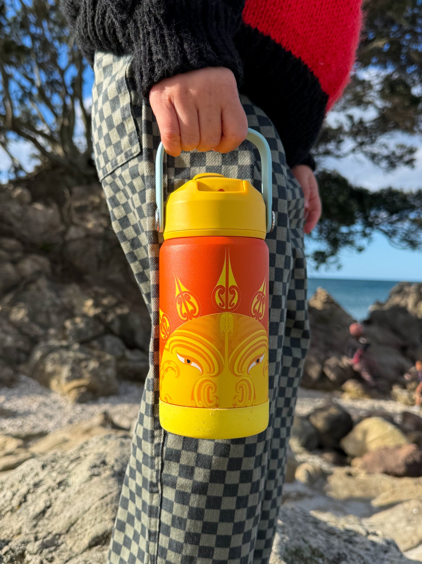 Teina Tamanuiterā Stainless Steel Kids Drink Bottle