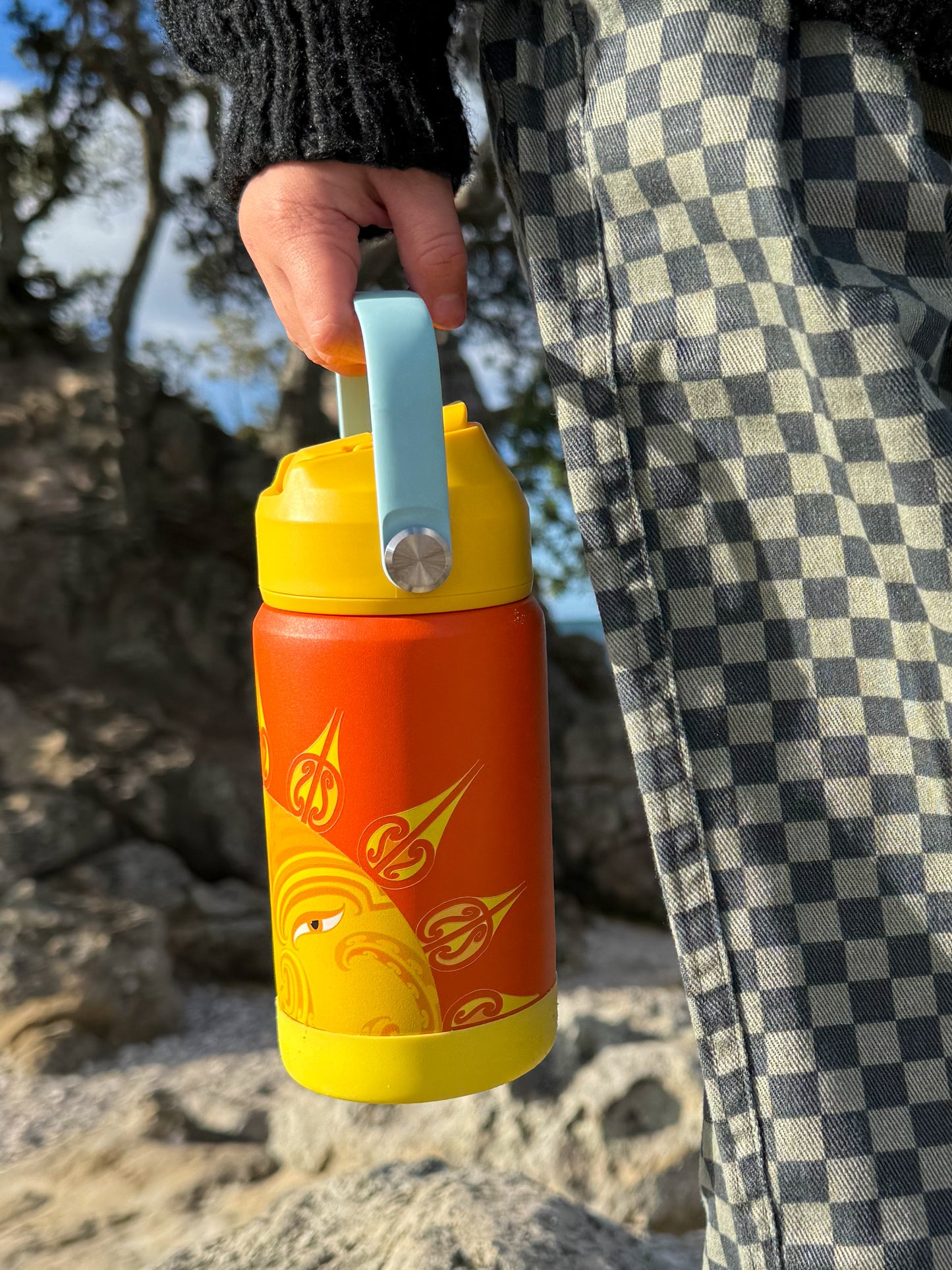 Teina Tamanuiterā Stainless Steel Kids Drink Bottle