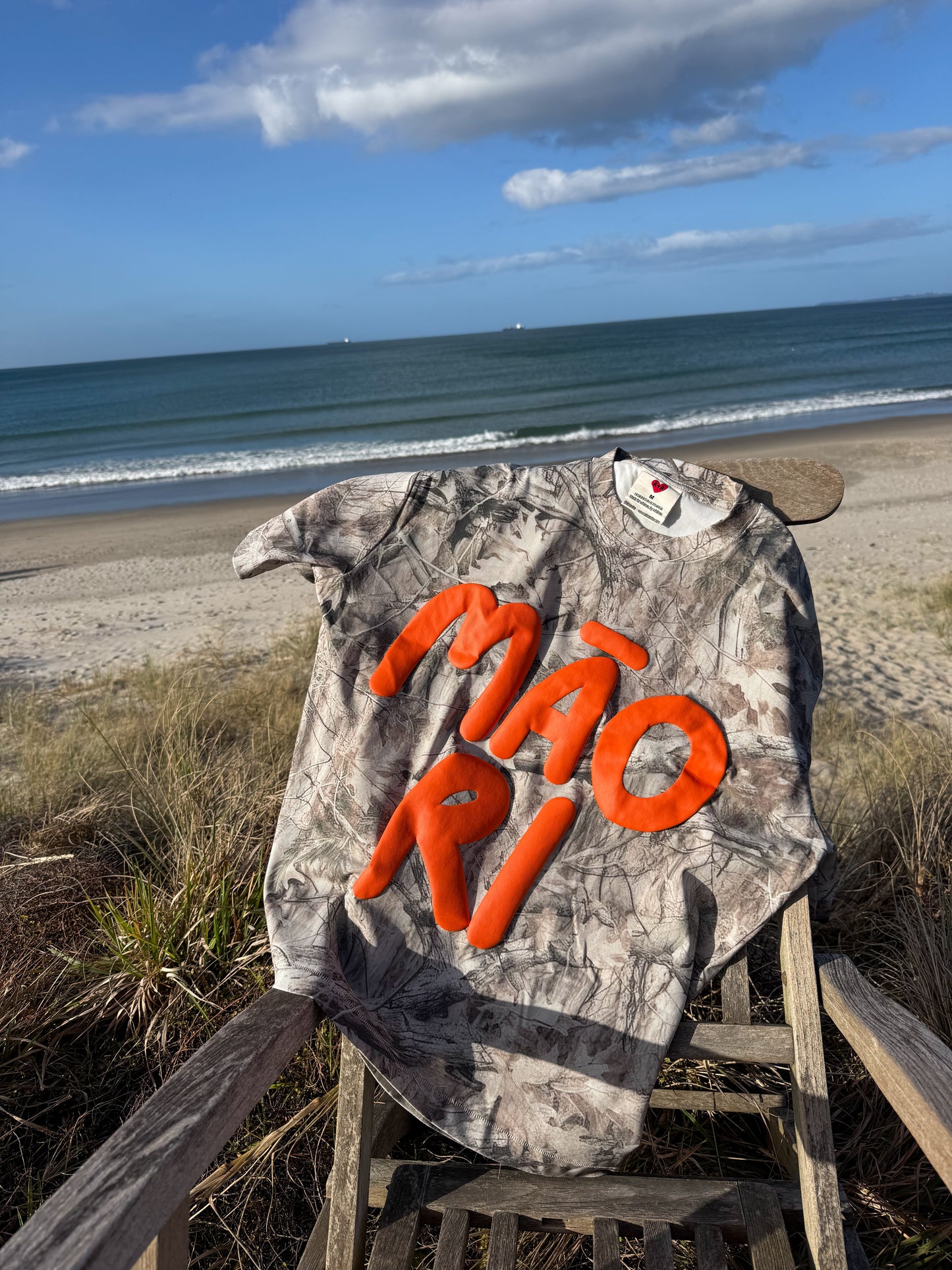 MĀORI PUFF PRINT TIHATE CAMO