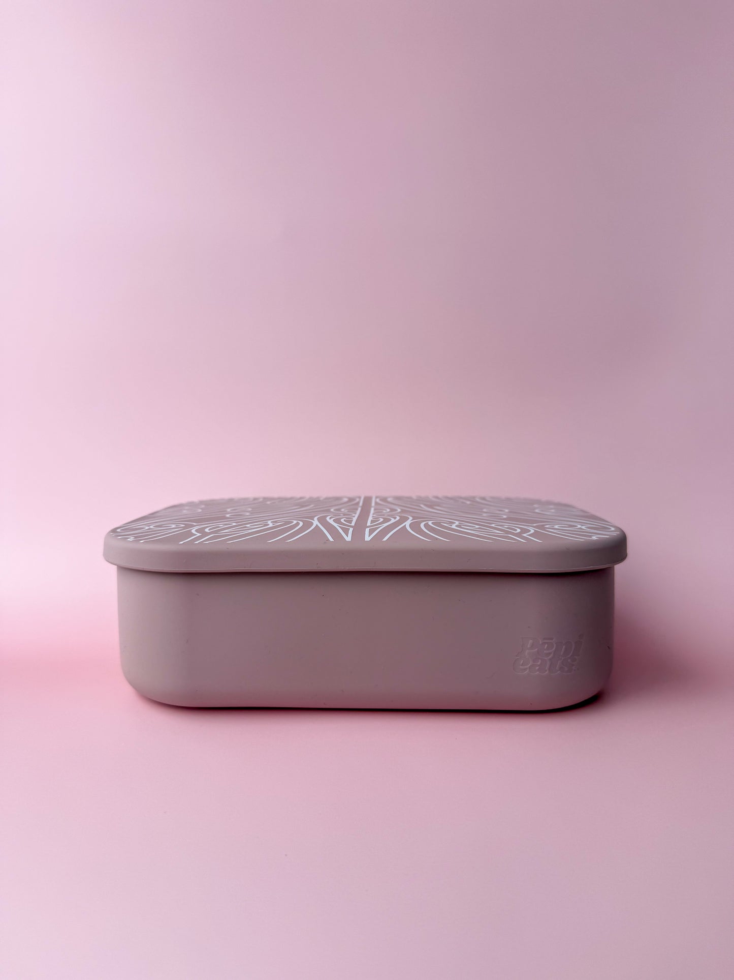 Kurawaka Pink Silicone Lunchbox
