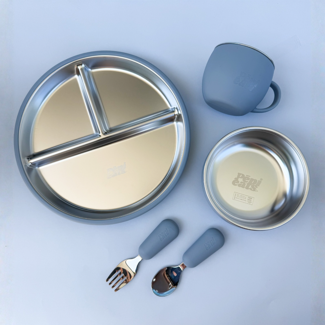 Marama Stainless Steel Feeding set