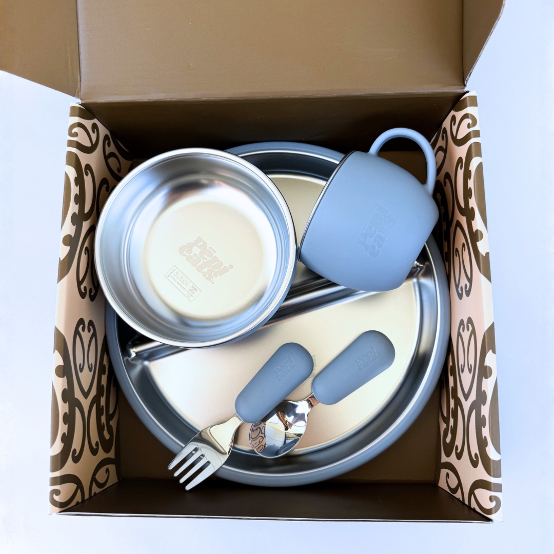 Marama Stainless Steel Feeding set