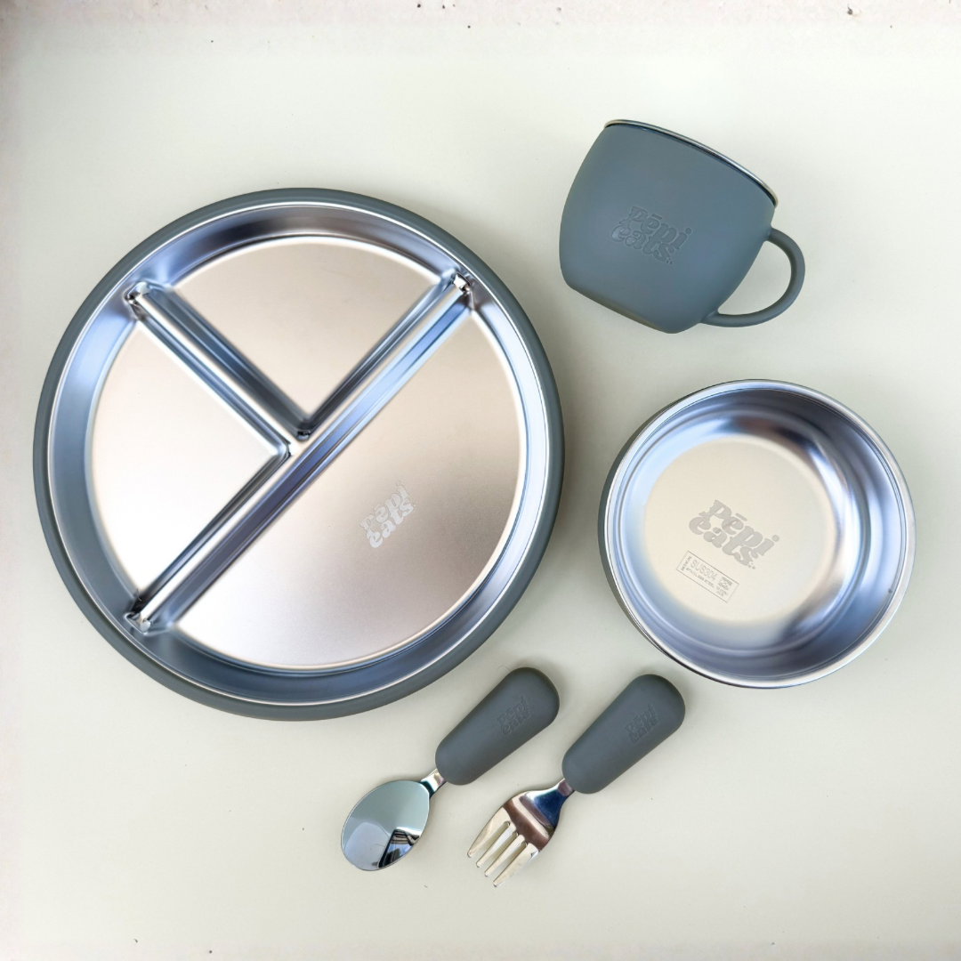 Taiao Stainless Steel Feeding set